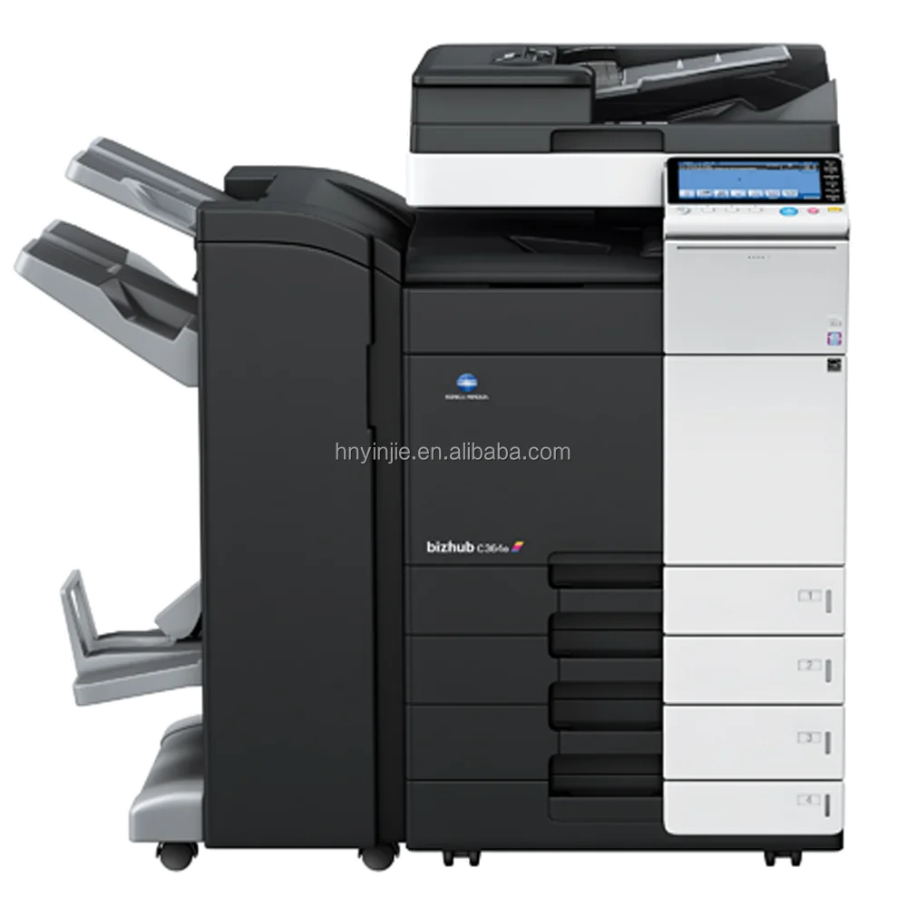 3 in 1 Color Laser Printer Used Photocopier Machine for Konica Minolta BH C364 364e Digital Copier Printer Scanner