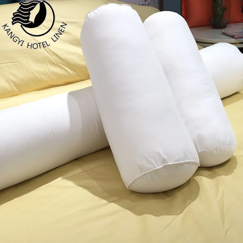 Cervical Vertebra For Knee Neck Cylindrical Shape Polyester Filling Pillow For Sleeping On Side