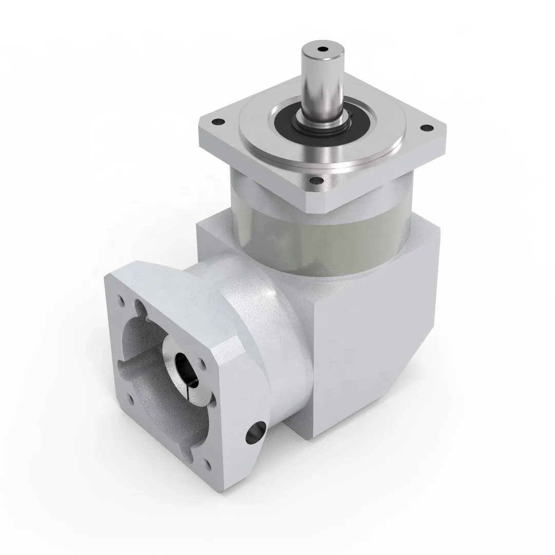 Right Angle Double Stage Planetary Gear Reducer Speed Ratio 16:1 Gearbox Reducer