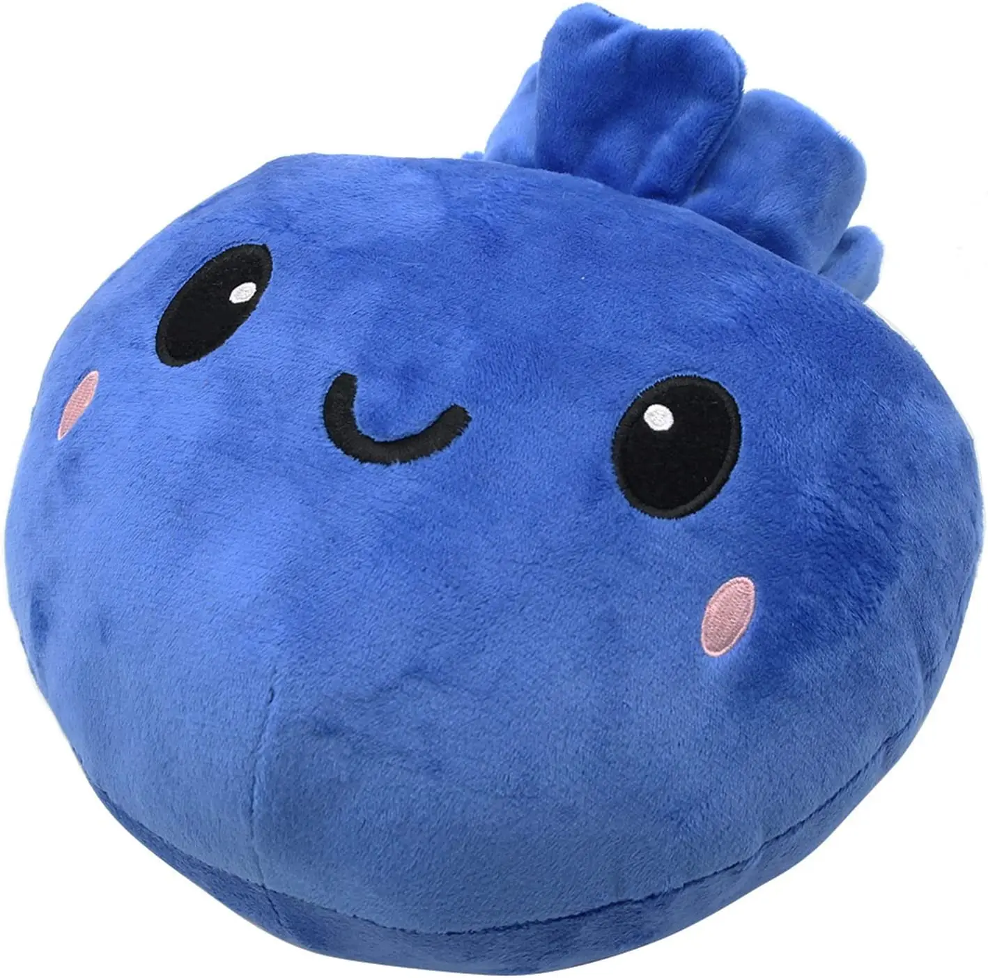 Kawaii Blueberry Plush Stuffed Toy Soft Fruit Plushie Pillow