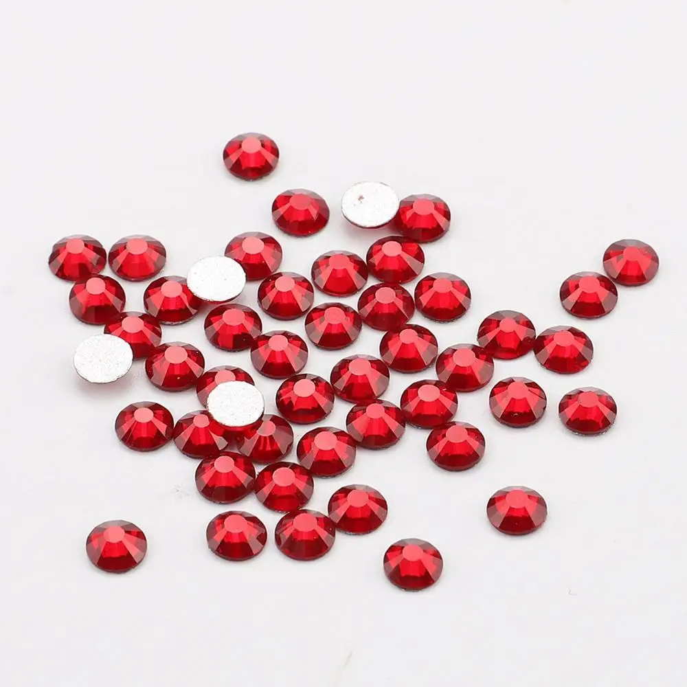 Honor of crystal SS4 Siam Non Hot Fix Rhinestones Cristal Stone Flat Back for clothes