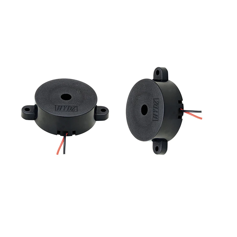 12V DC 42mm 95dB Round Dip Internal Driving Piezo Buzzer Loud Sound Alarm Beep Sound for Safety System HYD-4216