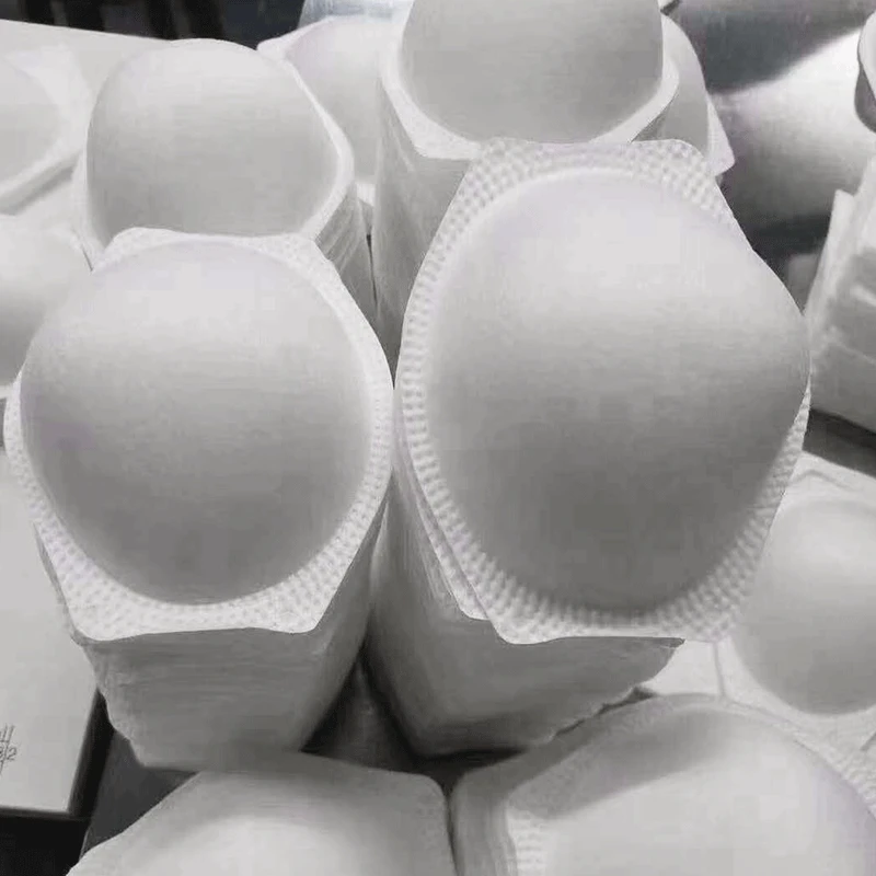 Breathable and Comfortable Pure Es Hot Air Cotton Filter Fabric for Mask