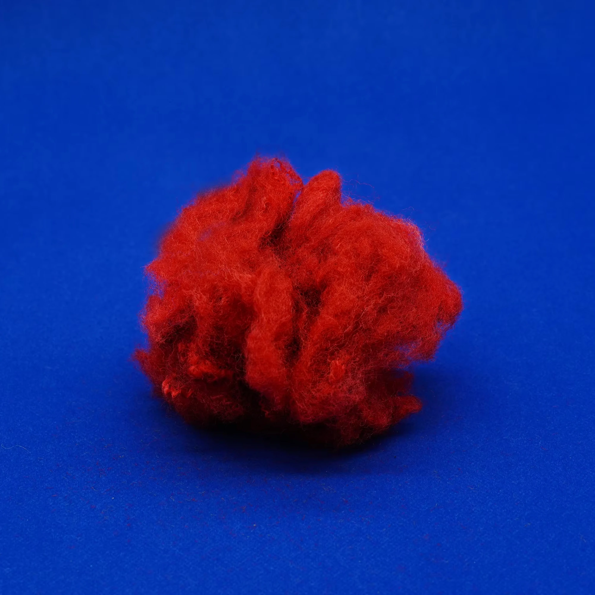 Factory Direct Hot Sale 100% Polyester Staple Fiber Colored Flame Retardant for Needle Carpet Oeko-Tex Certified