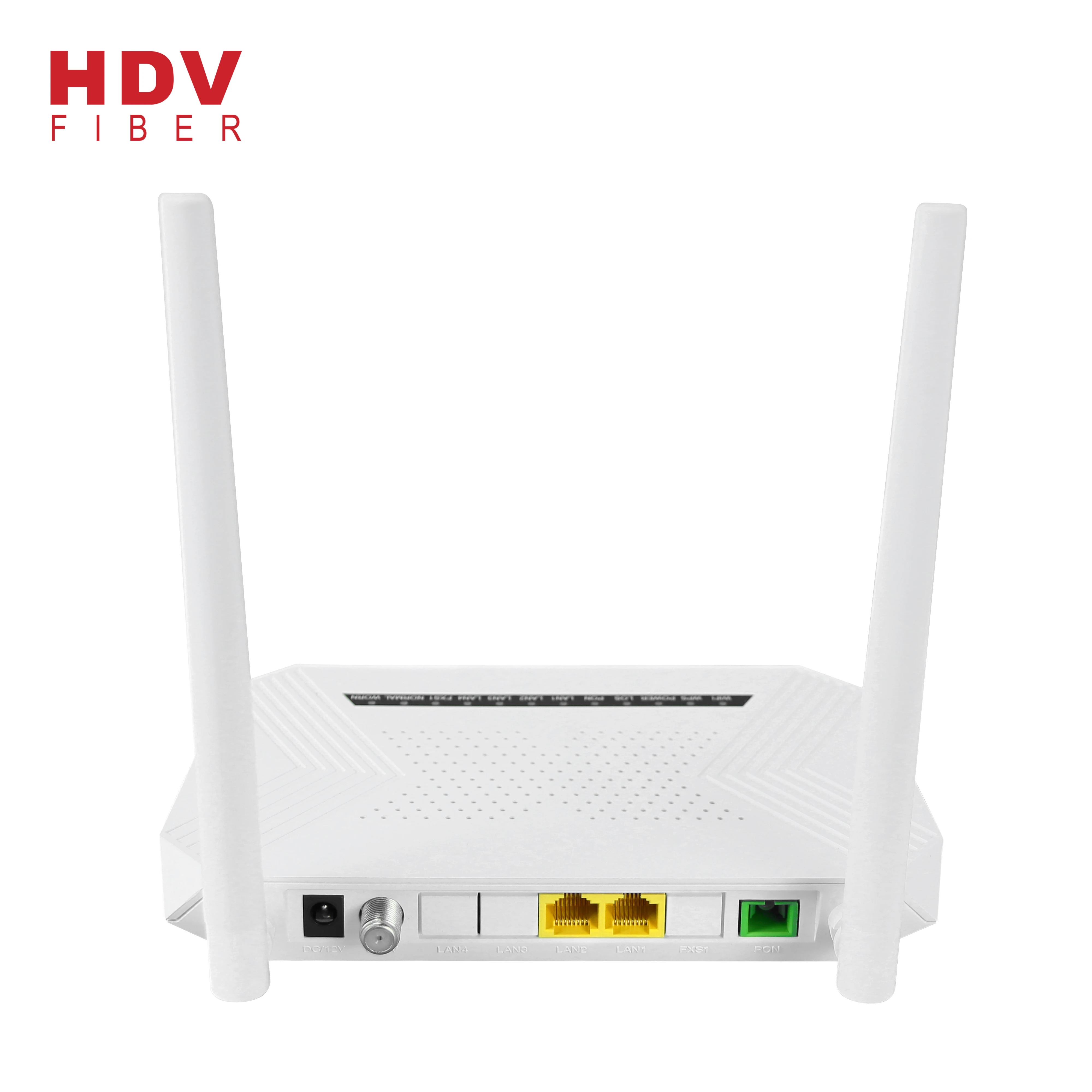 Factory special sales   1GE 1FE Wifi With CATV 2 Antennas Router IPv4 &IPv6 OLT compateable smart fiber XPON EPON GPON ONU