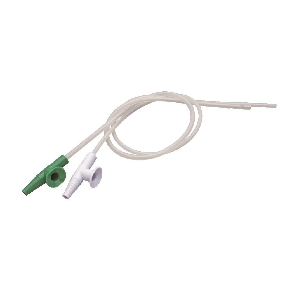 Wholesale Hot Sale Suction Catheter with Different Type Connector Medical Grade DEHP FREE Available Suction Tube