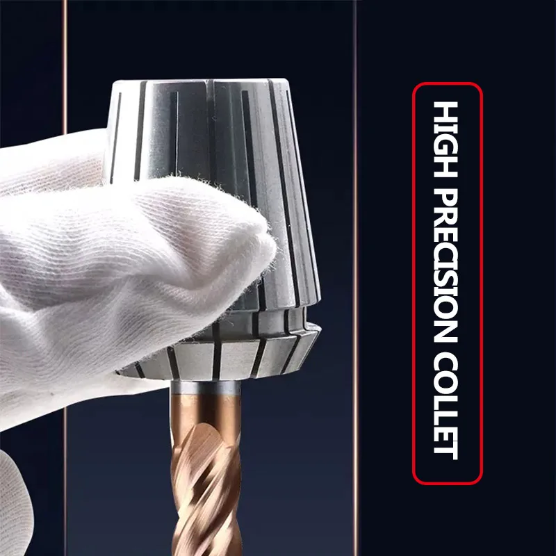 Precision Machine Tools ER Collet ER16 Collet Chuck Tool Bits Holder Spring Collet for CNC Engraving Machine Mil