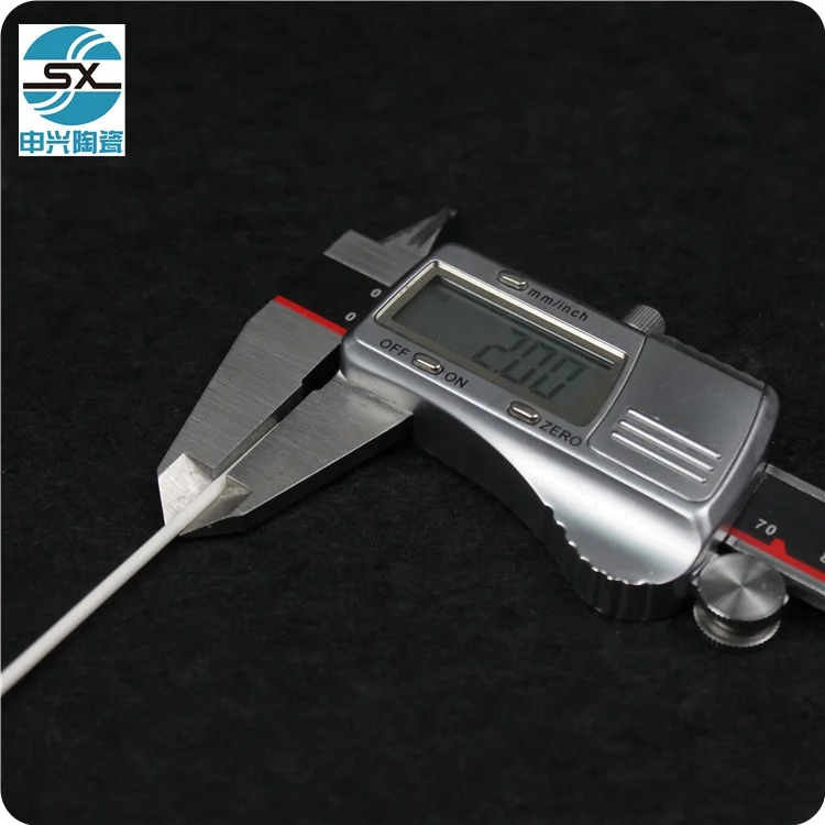 high temperature resistance alumina ceramic stick ceramic rods 99