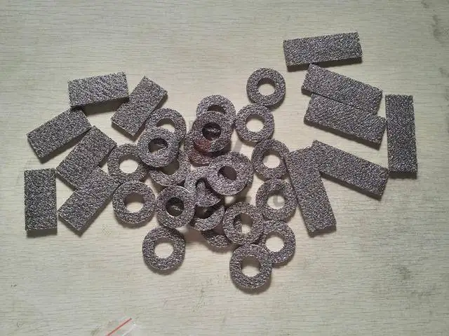 Oil Gas Separation Knitted Mesh Filter Air Purification Mesh Filter 304 316 Compressed Knitted Wire Mesh Oil Demister Pad