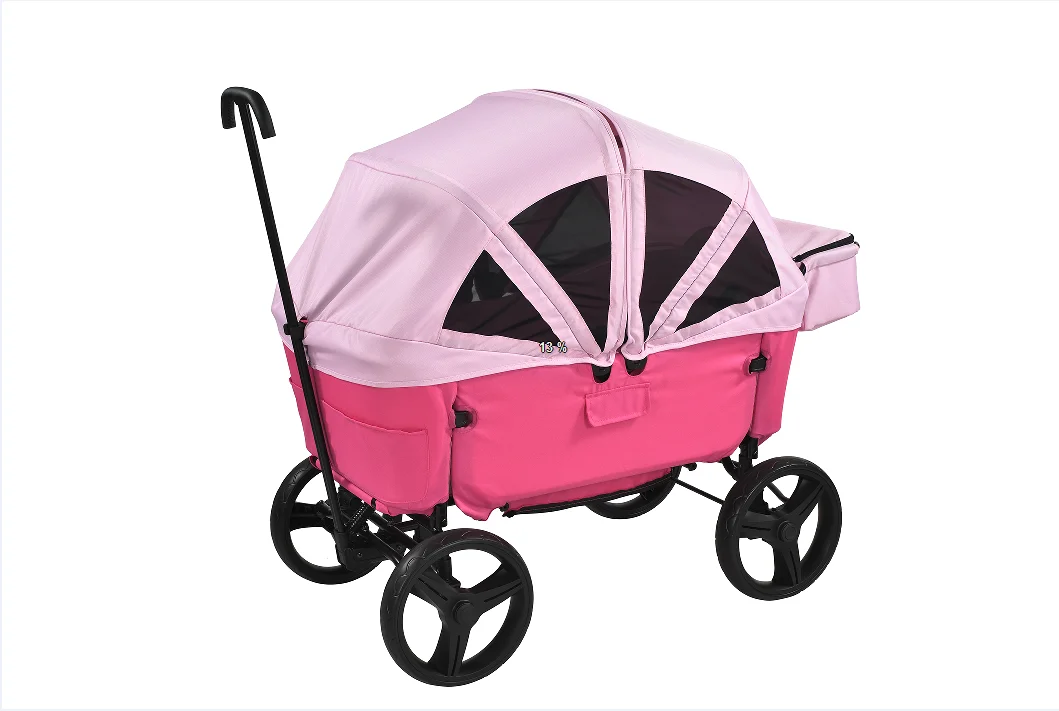 Outdoor Garden Foldable High Quality Utility Portable Transport Cart Hand Trolley Cart Folding Camping Wagon