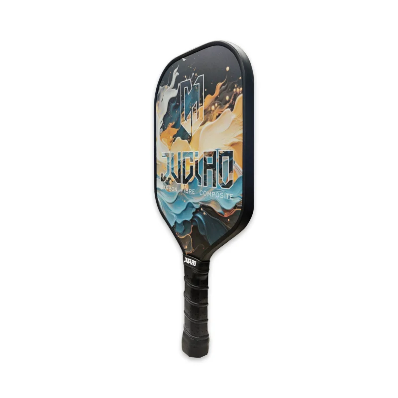 2024 high tech composite multi layers pickleball paddle pp honeycomb core filling carbon fiber pickleball paddle racket