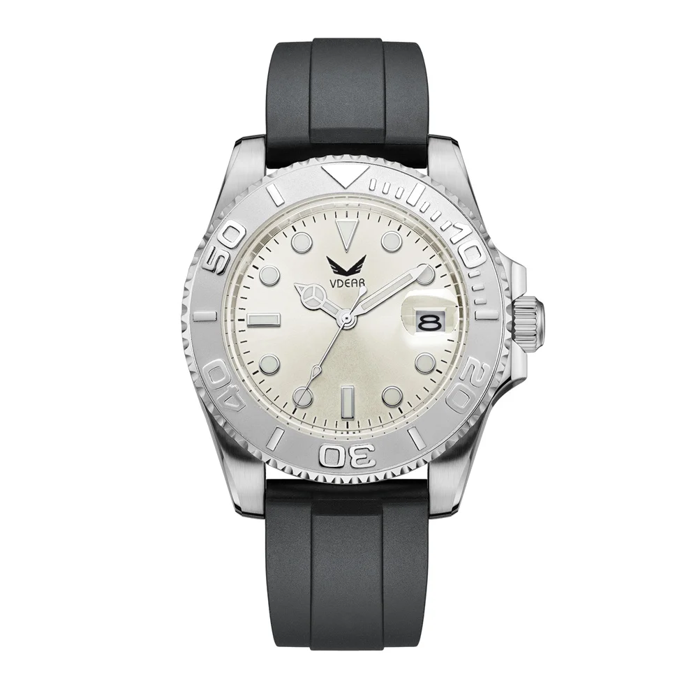 New Casual Original Luxury Waterproof Clock Sanded Dial Luminous Wristwatches Silicone Unisex Blank Quartz Watches