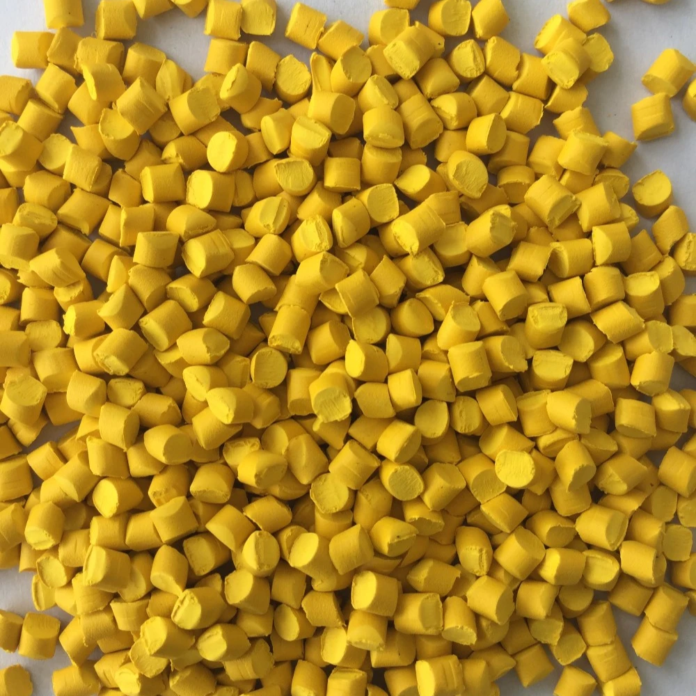 Yellow color masterbatch polymer  for injection molding