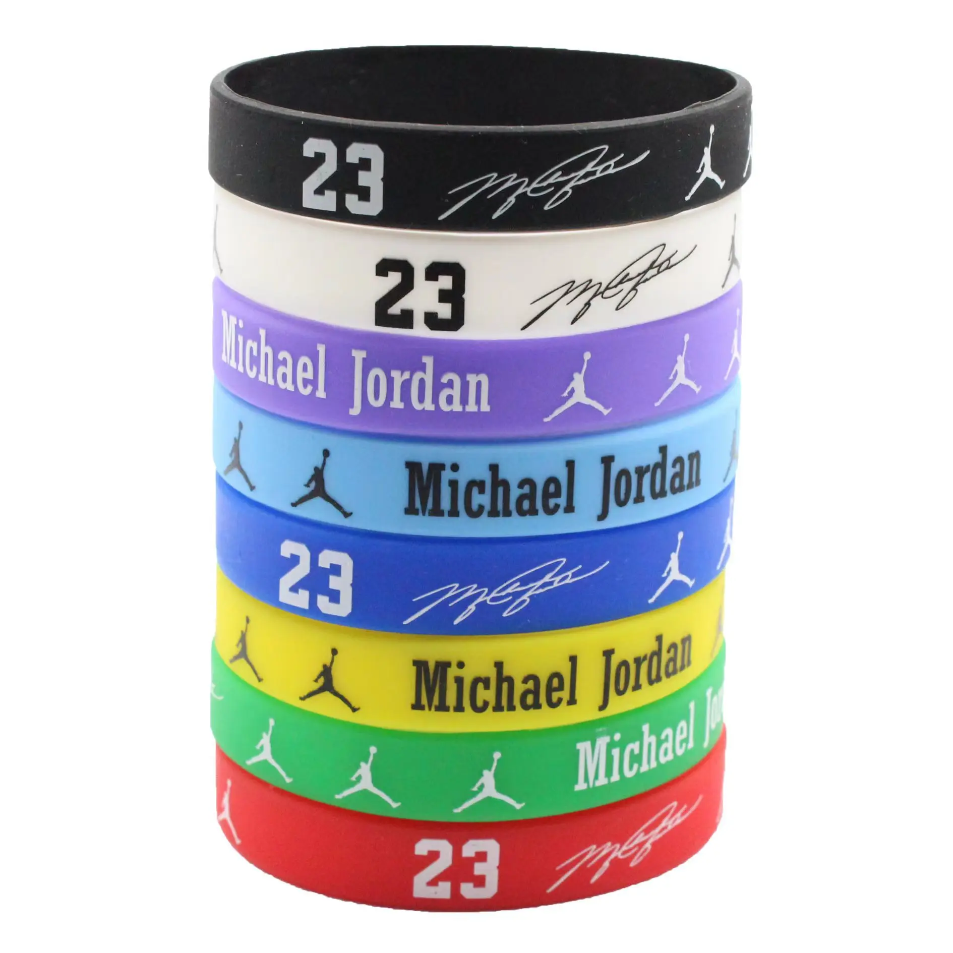 Factory Custom Logo Basketball Silicone Bracelets Basketball Silicone Bracelet Silicone Rubber Wristband