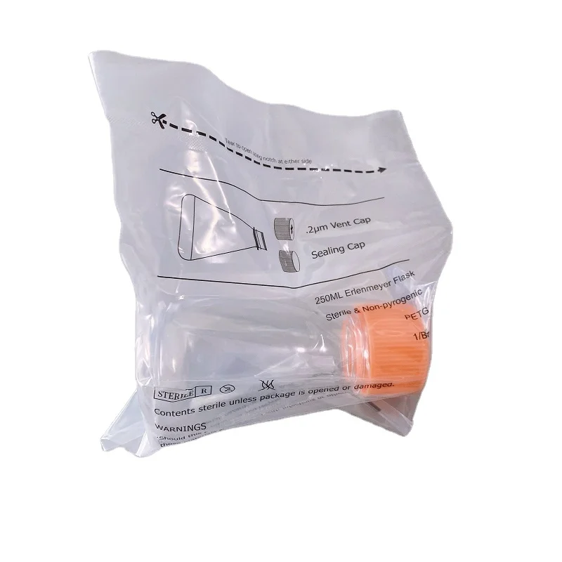 Пластиковая прозрачная колба для встряхивания erlenmeyer, 125 мл, 250 мл, 500 мл, 1000 мл, коническая перегородка erlenmeyer для химической лаборатории