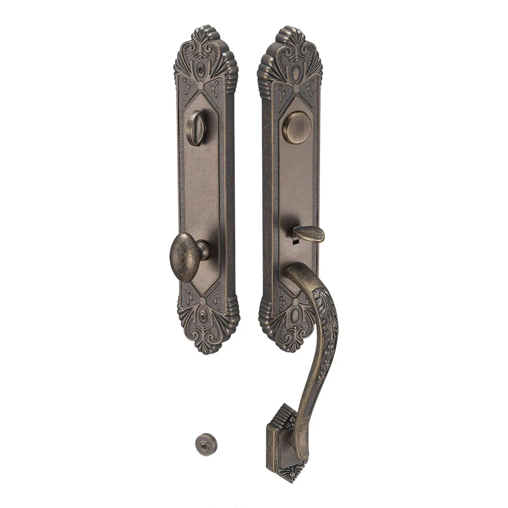 
Classic Design Lock Door Brass ANSI Certificate Security Lock Manufacture Antique Mortise Key Lock Set <span style=
