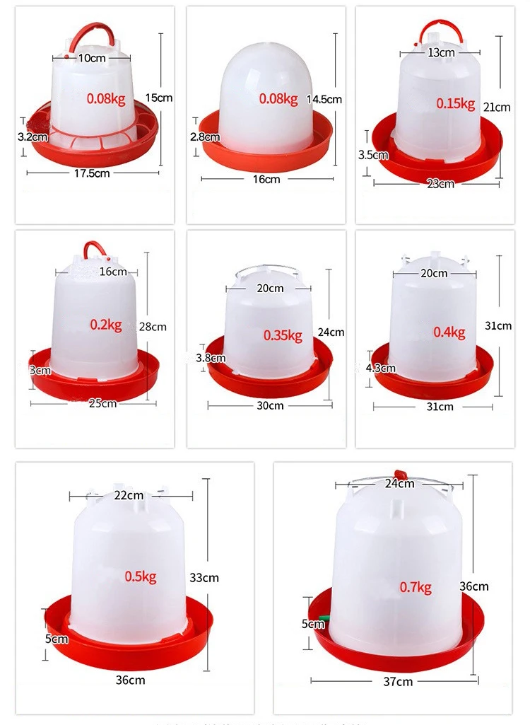 Poultry Business Chicken Farm Unmanned Feeder and Drinker Feeding Plastic Trough Animal Poultry Feeder