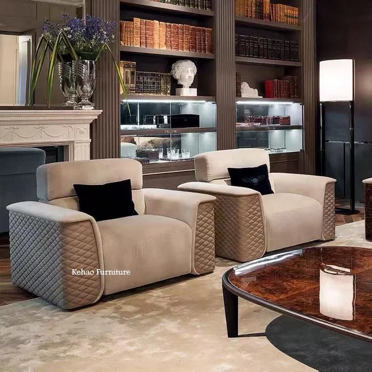 Chesterfield Luxury Genuine Leather Living Room Home Furniture Nordic Big Design Wooden Classical Arabic Sofa Sets