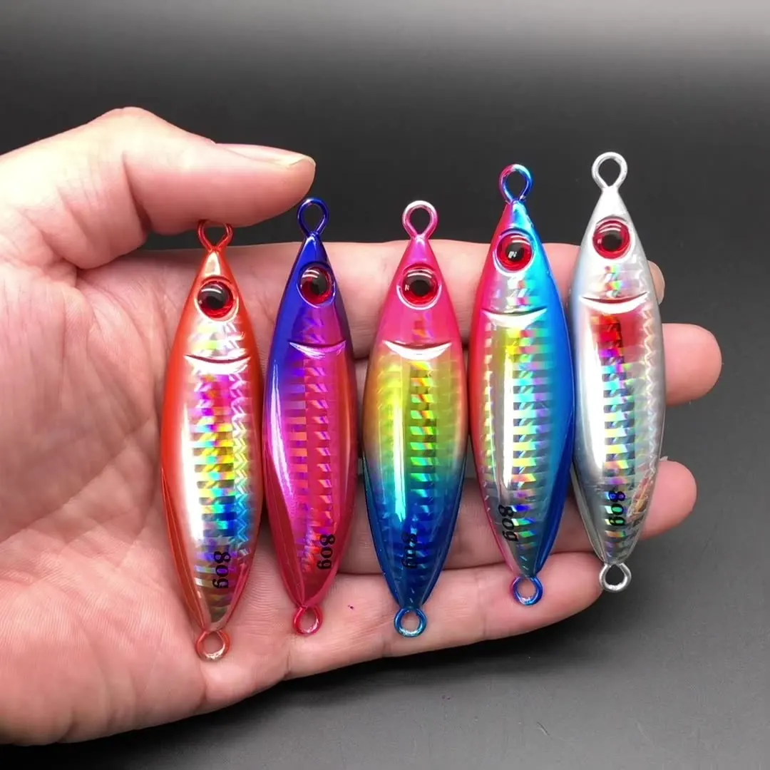 Customized metal clamp bait30/40/60/80gSea casting slightly slow asphalt jander salt water fishing clamp lure