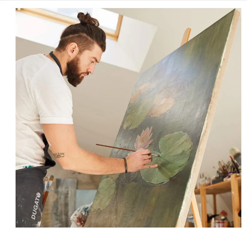 Durable Synthetic Bristles  Long Lacquered Birch wood Handles No Shedding  brush set