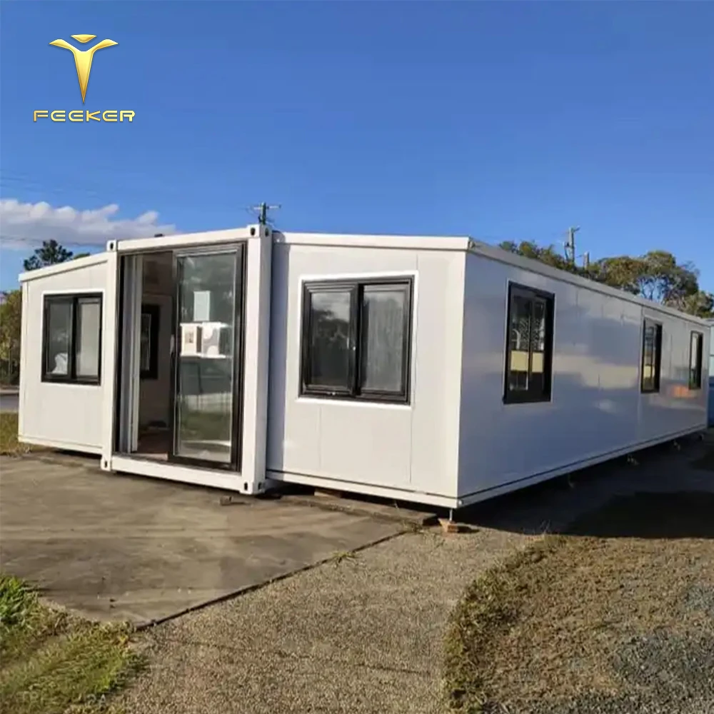 Ready Made Foldable House: 20ft And 40ft Australia 2 Bedroom Luxury Prefabricated Prefab Expandable Container House For Sale