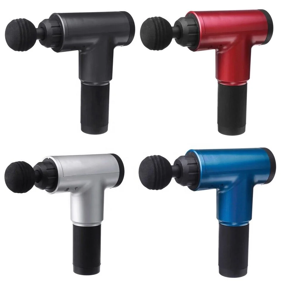 KH-320 Fascial Massage Gun Powerful Cordless Percussion Massage Gun After Exercise 6 Level Variable Frequency