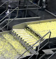 304 Stainless Steel Automatic Small Potato Powder Chips Machine Making