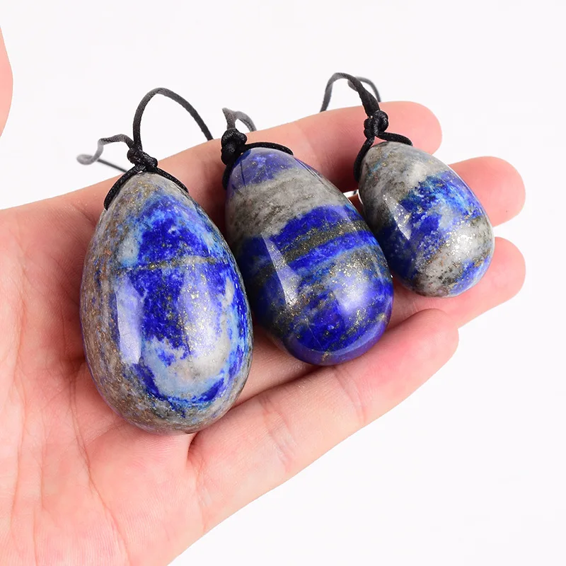 Factory high quality Crystal Healing Stone Set Women Lapis lazuli Gemstone Jade Yoni Eggs Hot sale products