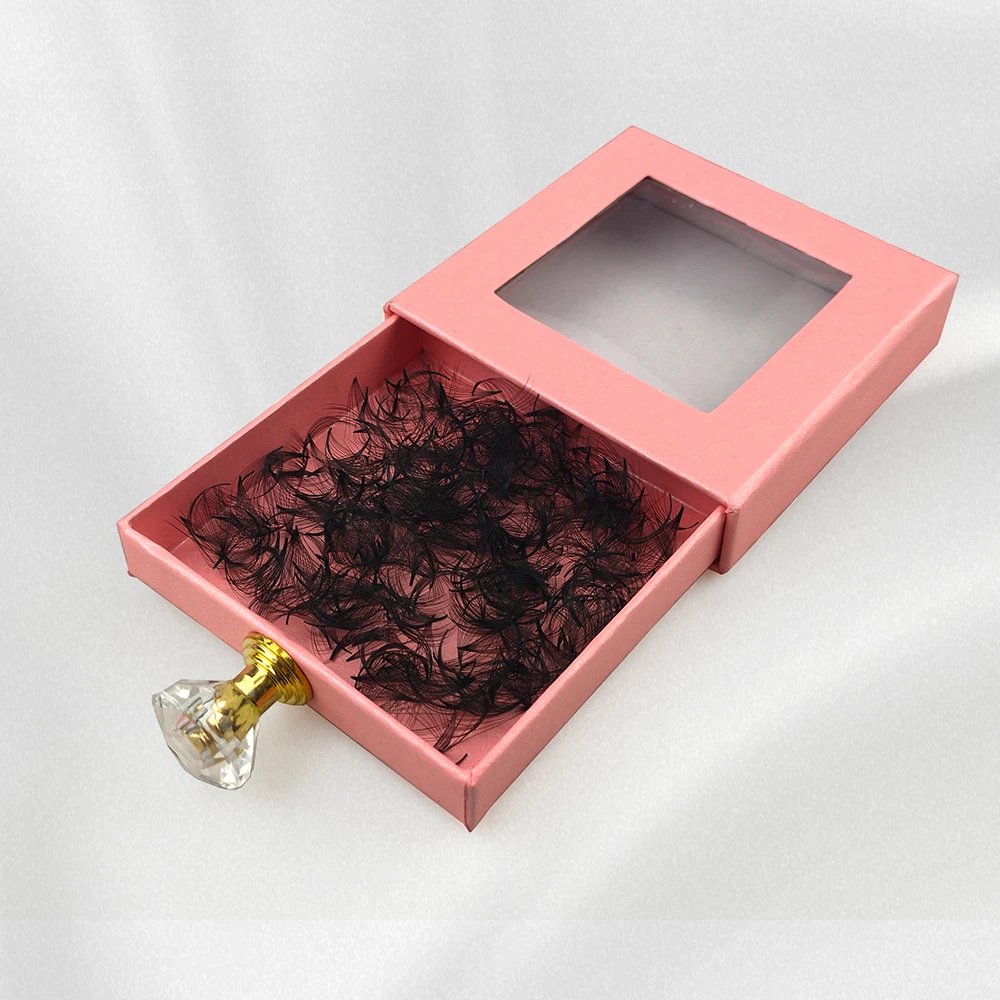 korean eyelash extensions loose fans 3d 6s 10d 14d pre made silk fans eyelash extension loose fans