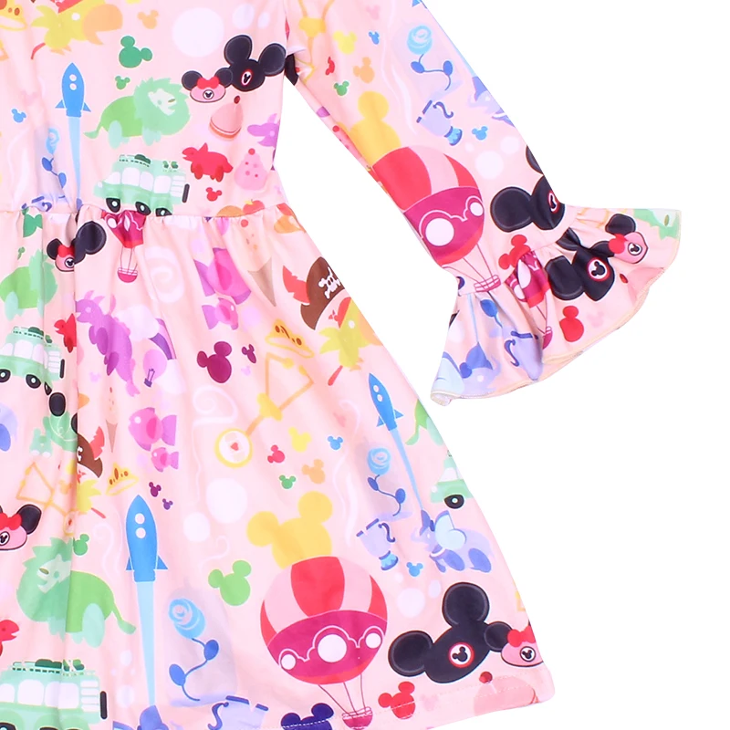 valentines day little girl clothes simple baby girl frock design with lace balloon prints girl twirl dress toddler pretty skirts