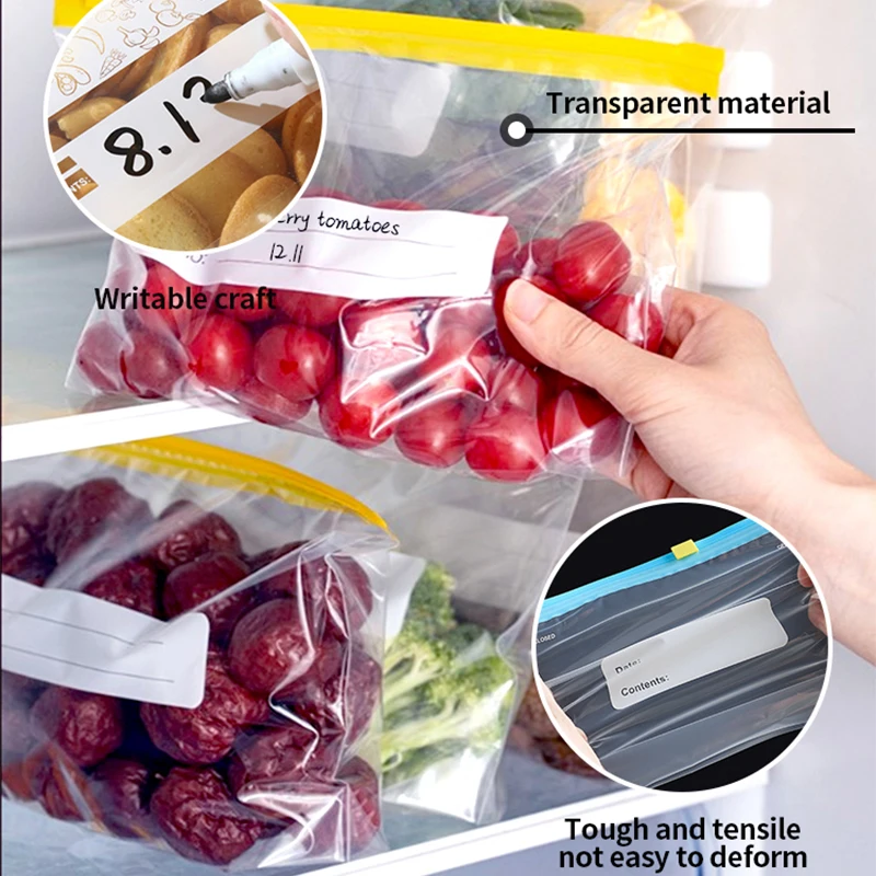 Aiudo Bpa Free Leak Proof Sandwich Lunch Snack Bags Freezer Zipper Bags Reusable Food Storage Freezer Zip Bag