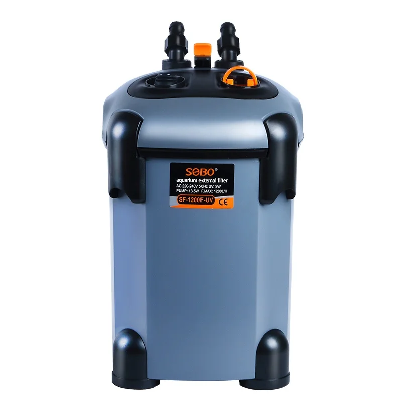 2024 New wn Arrival SF-650F/850F/1000F/1200F/1500F Plastic Aquarium Canister Filter External Filtration Accessory for Fish