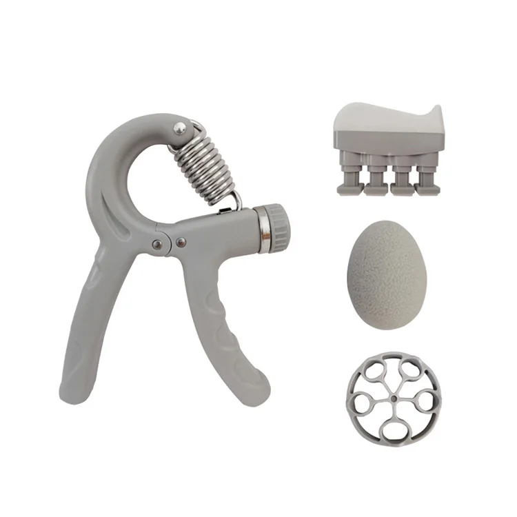 4pack Adjustable Resistance Hand Gripper Kit Finger Exerciser Trainer Hand Grip Strengthener Workout Set