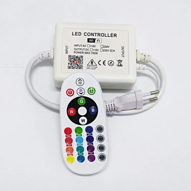 
120v/220v RGB Tuya WIFI Controller 