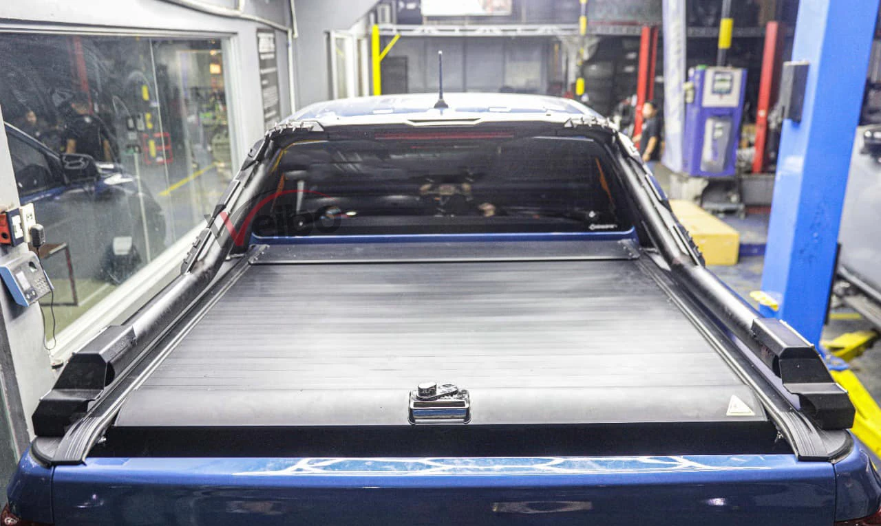 Pickup Truck Car 4x4 Accessories Aluminium Roller Lid Shutter Top Retractable Roll Up Tonneau Cover For Nissan Navara Np300 D40