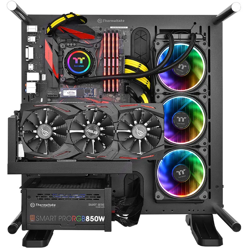 Thermaltake Floe Riing RGB one-piece water-cooled 360 CPU radiator (multiple platforms - RGB cold