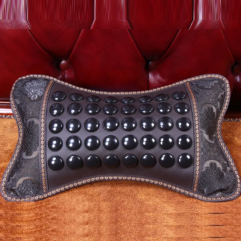 
Cervical vertebra neck pillow anion heating massage sleep tourmaline pillow 
