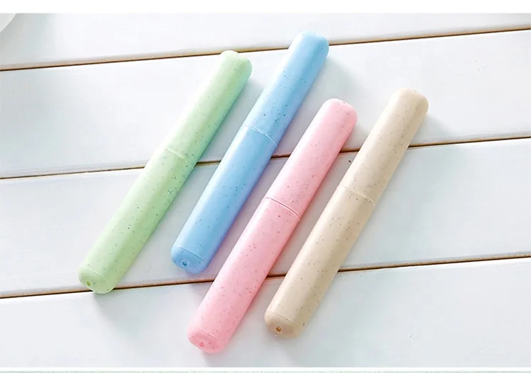 Wholesale Portable Plastic Toothbrush Toothpaste Storage Box Travel Tooth Brush Container Cases Mouthwash Cup Holder For Home