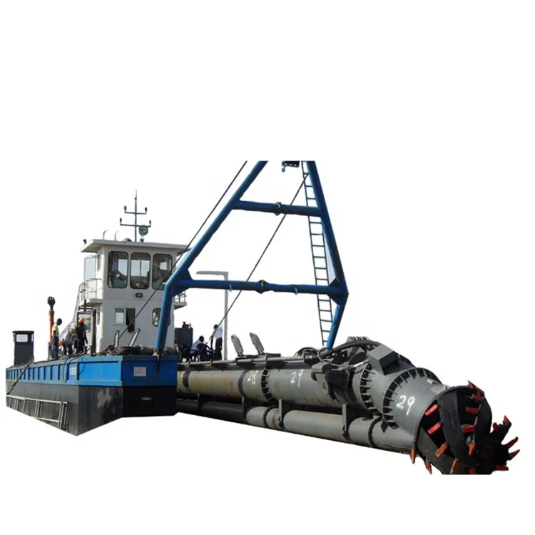 High Quality River Sand Dredging Dredger Machine With Diesel Engine