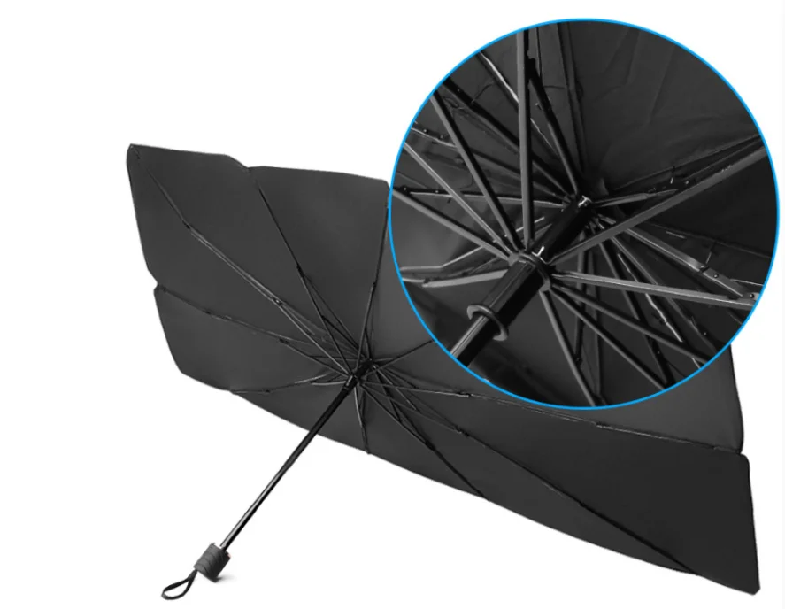 universal wholesale Custom foldable auto LOGO parasol car window shade sunshade sun shades for car windshield sun shade