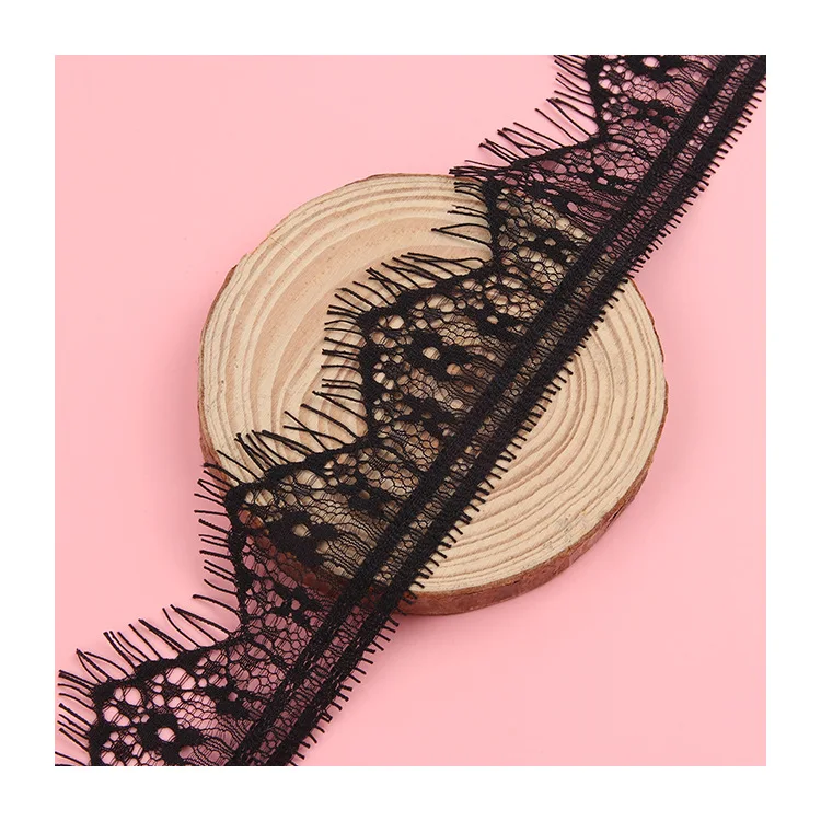 Black White Nylon Lace Trim Garment Accessories Lace Trim