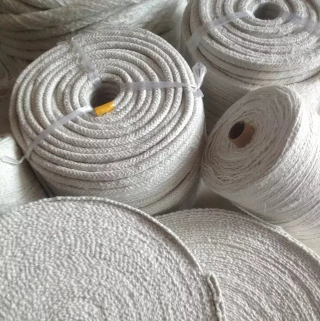 High Temperature Oven Door Seal Refractory Ceramic Fiber Round Ceramic Fiber Rope
