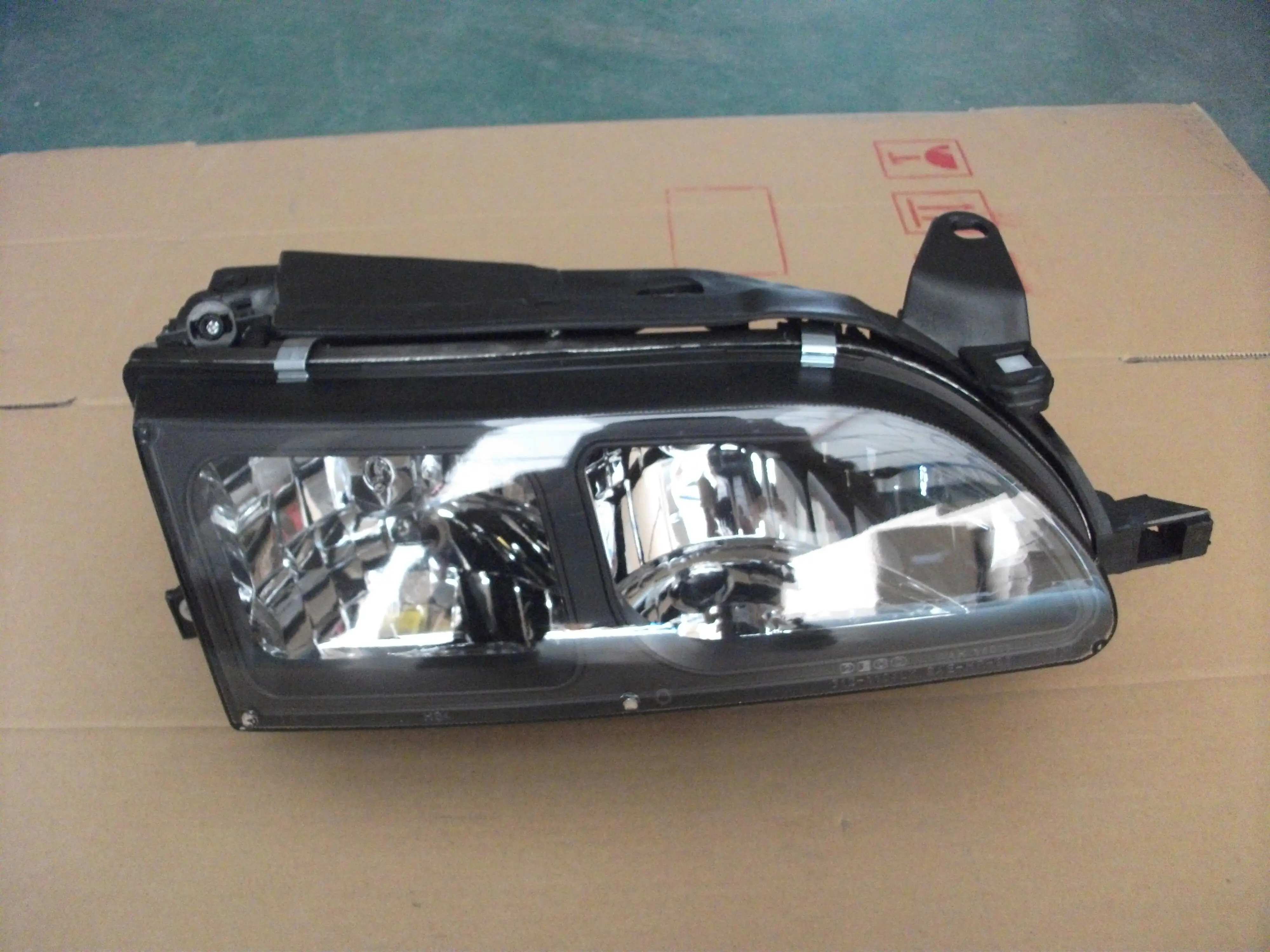 USA Style Crystal Black Headlight 1992-1997 T-oyota Corolla AE100 Head Lamp