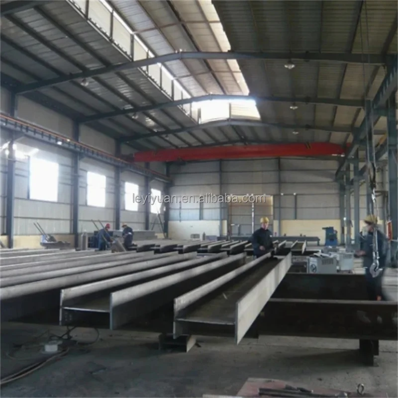 One Stop Service Fabricated Prefab Building Prefabricated Steel Structure Warehouse with Three-Storey