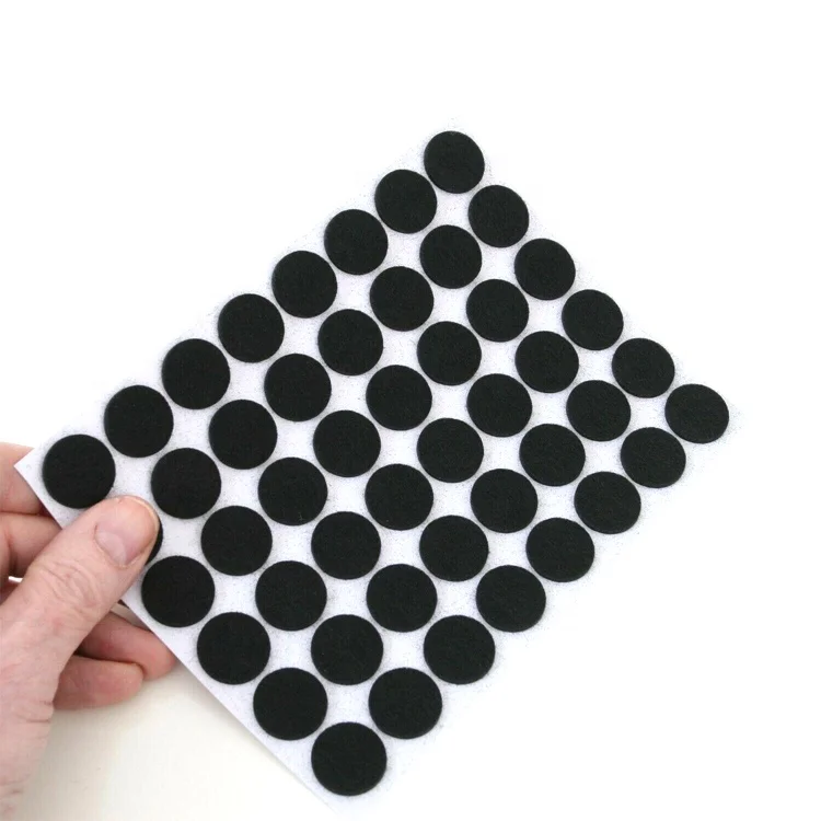 1-3MM Thickness customized high quality moulded Silicone rubber feet double adhesive tape backed silicone rubber feet pads