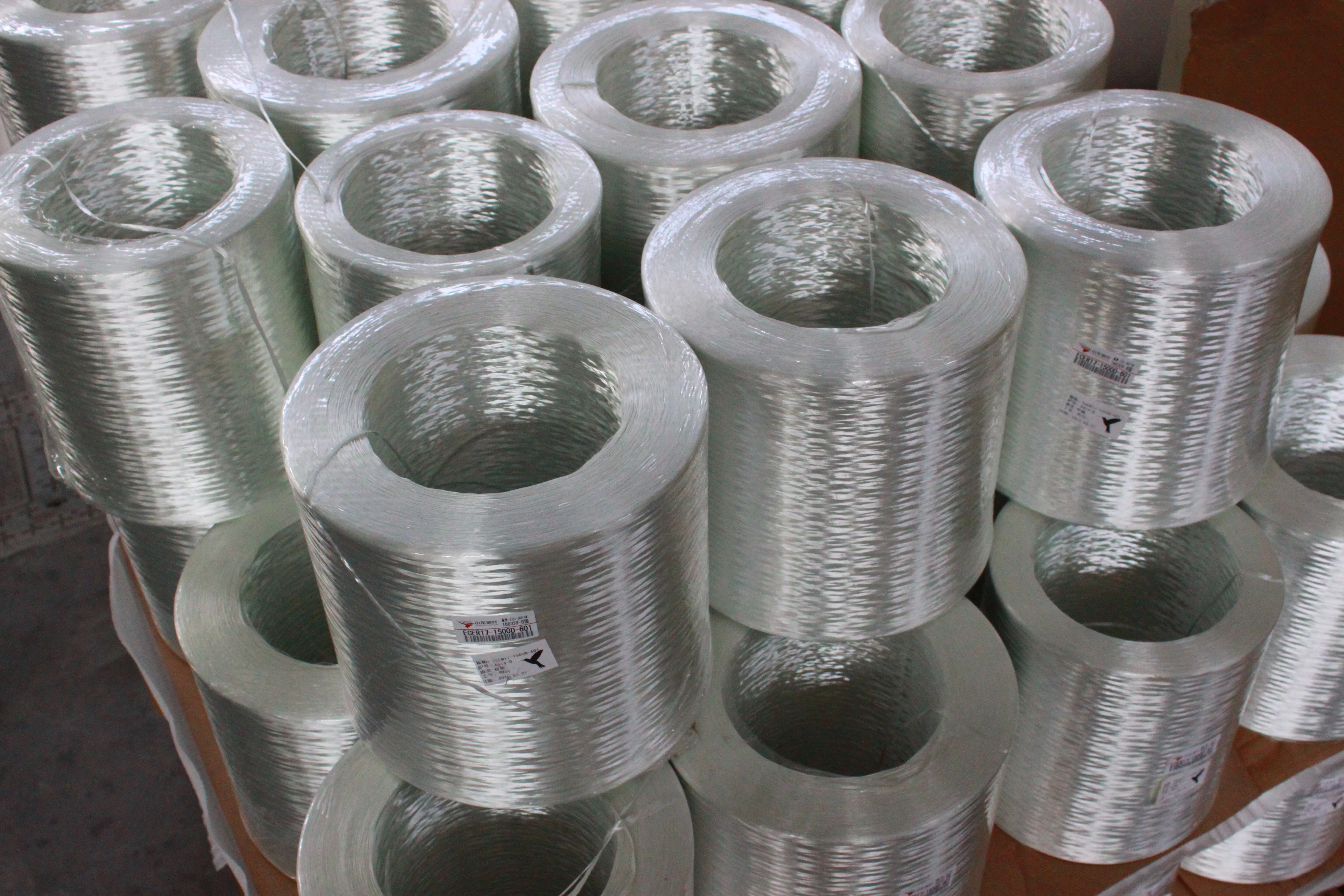 1200 2400 4800 Tex Glass Fiber Angel White Customized Pvc Resin Item Surface Packing Technique Color Yarn Woven Origin Type MOL