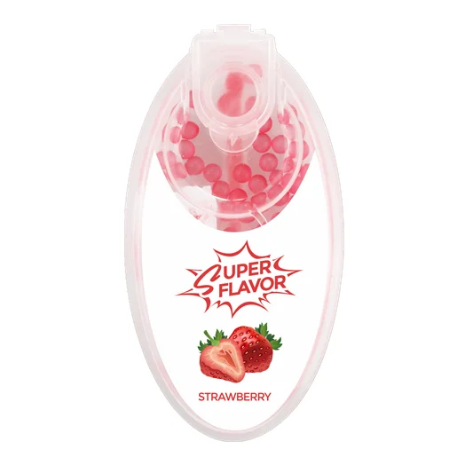2024  hot selling eco-friendly strawberry Flavors Capsules for Cigarette
