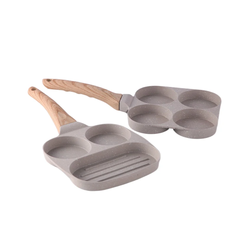 Сковорода с 2 отверстиями для жарки яиц