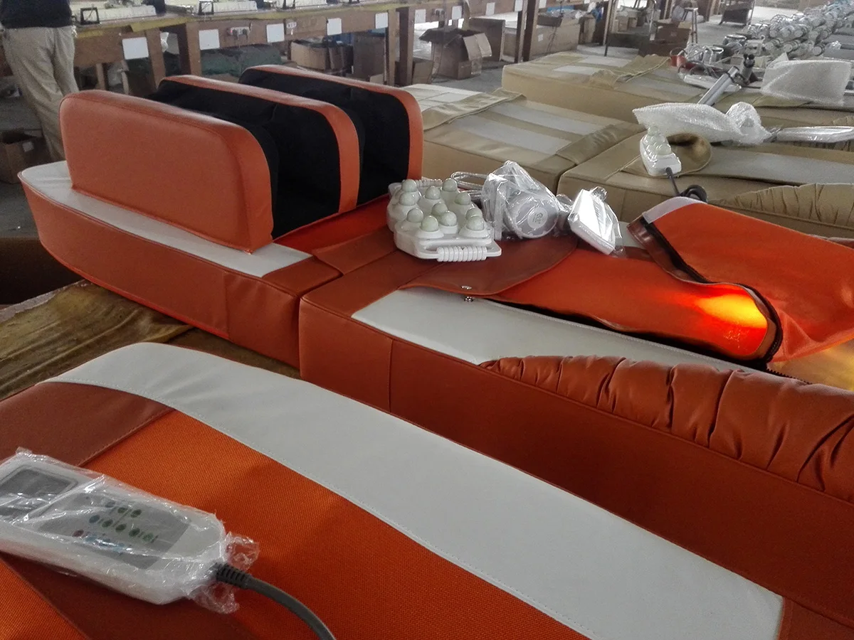 Jade Stone Automatic Electric Thermal  Korea Japan Thai Wholesale Factory OEM Cheap Price Modern Massage Table Beds