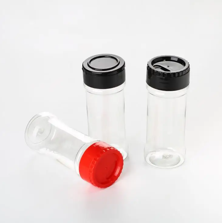 125 мл пластиковые пустые бутылки для приправ, соли, порошка, приправ, пищевых продуктов, Кухонный Контейнер для соуса, банка 11205